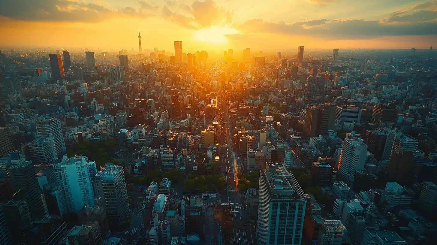 麻布エリア航空写真